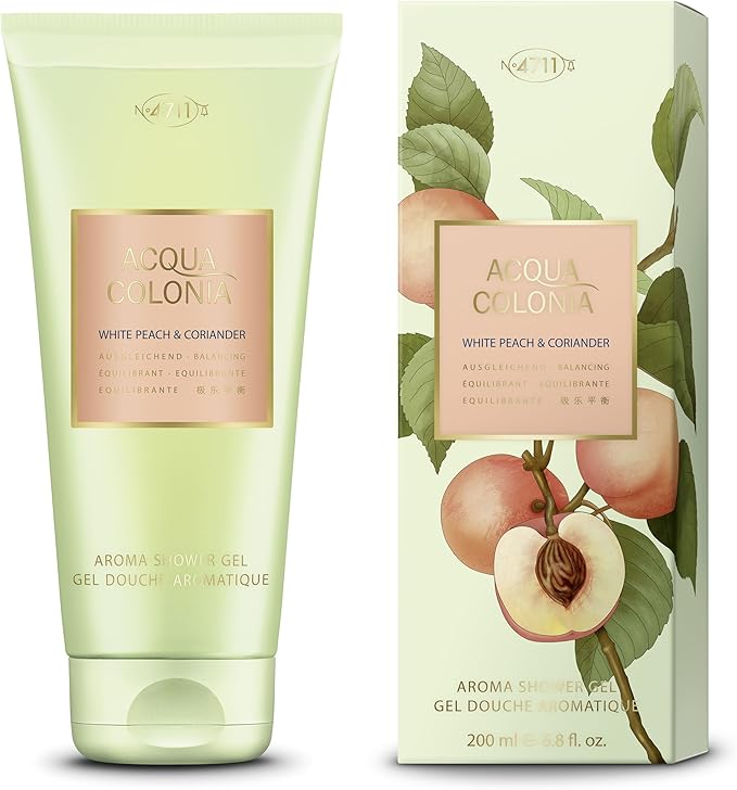 4711 Acqua Colonia White Peach and Coriander Shower Gel 200 ml