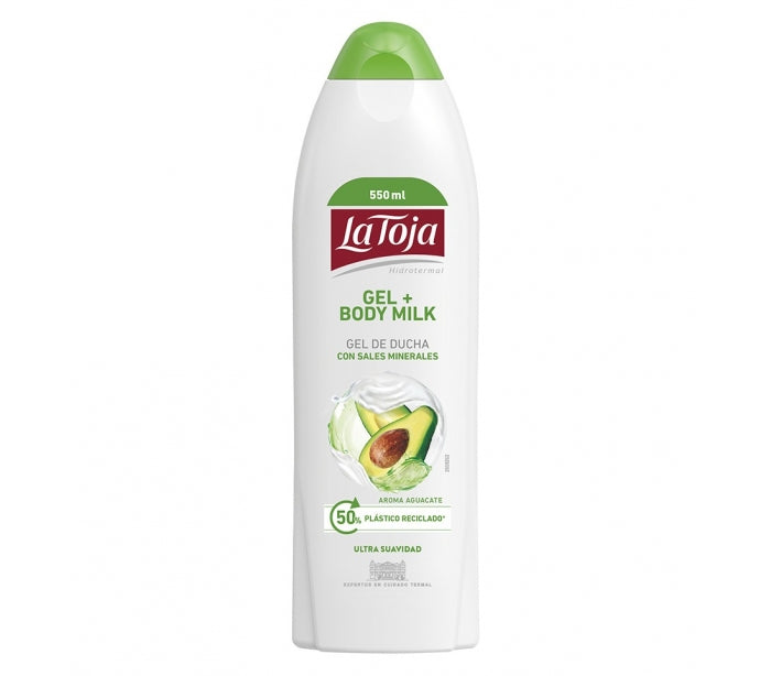 La Toja Avocado Cream Shower Gel 600ml