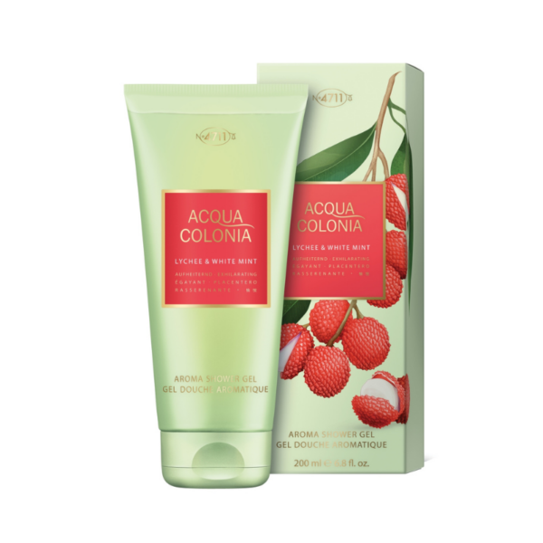 4711 Exhilarating Lychee and Mint Shower Gel 200ml