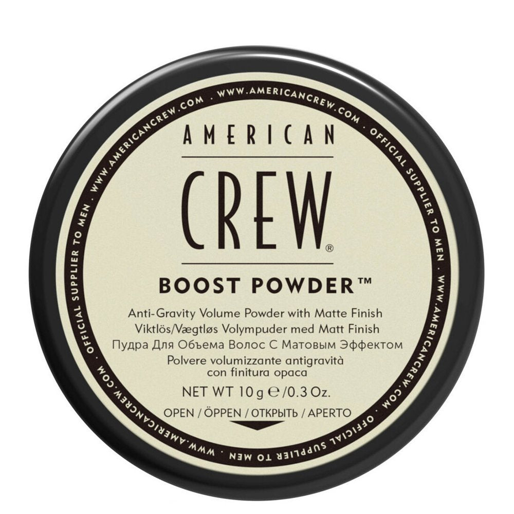 American Crew, Boost Powder, matu veidošanas pūderis, apjomam, stingrai fiksācijai, 10 g