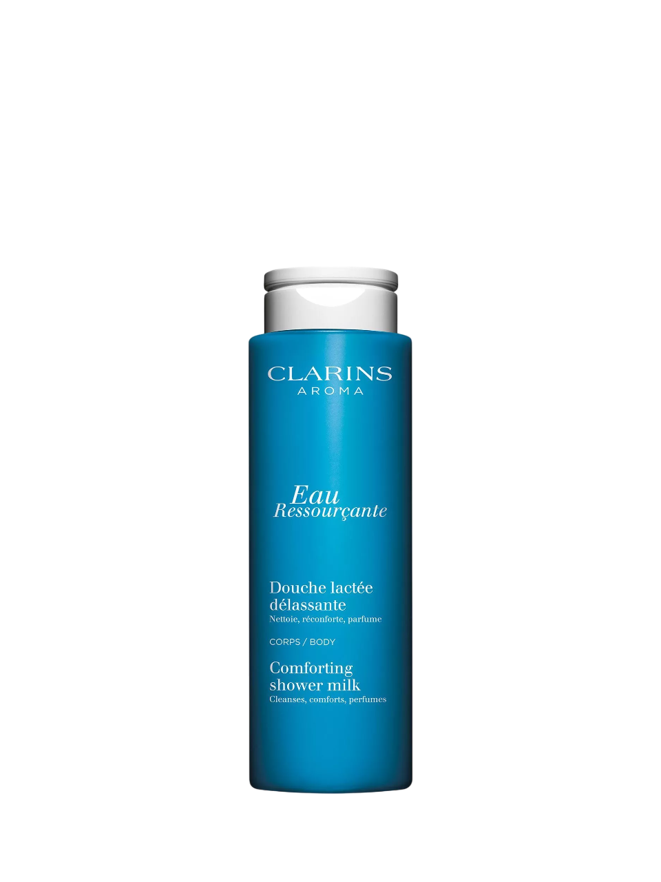 Clarins, Eau Ressourcante, Lapte de baie, curățare și calmare, 200 ml
