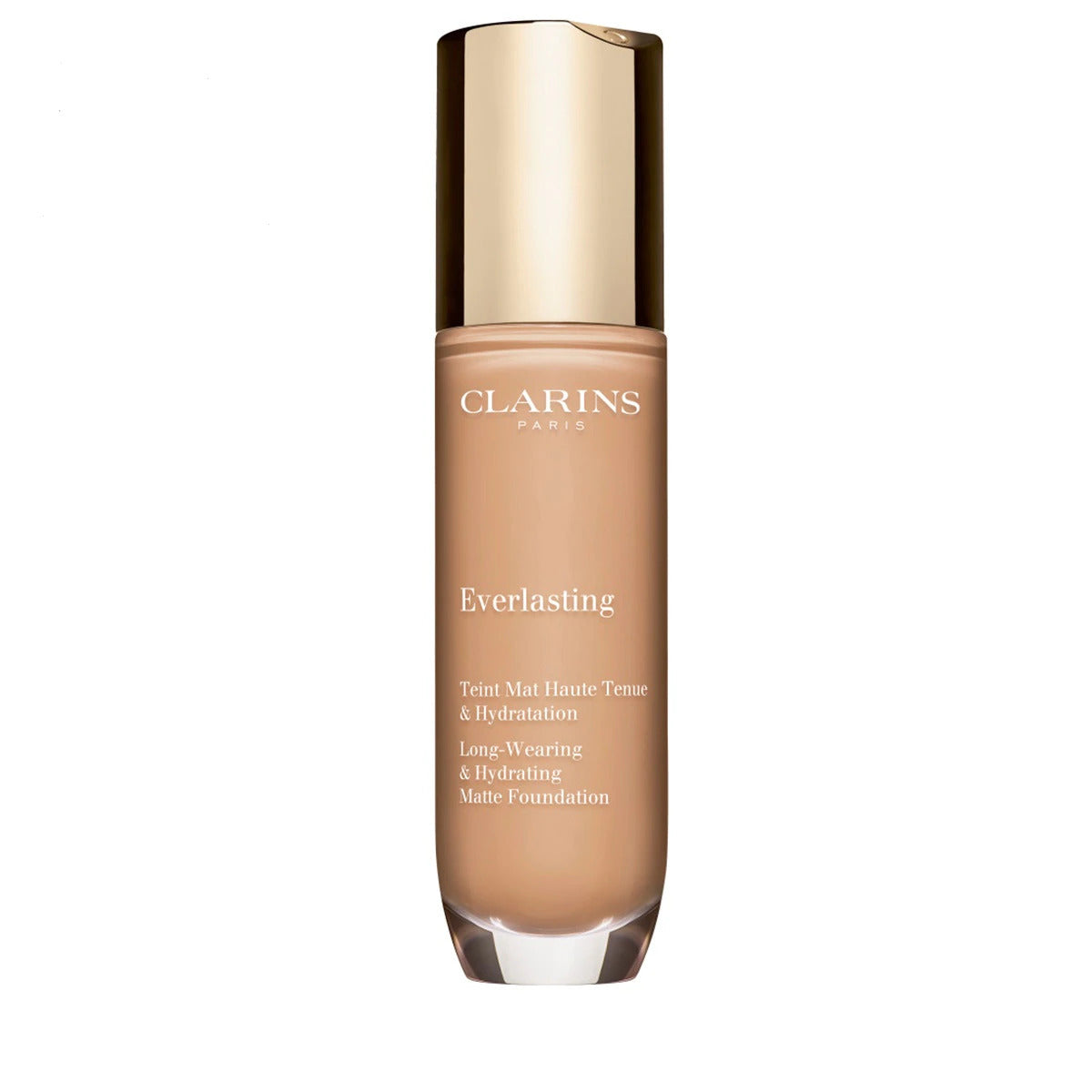 Clarins, Everlasting, Anti-Pollution, Liquid Foundation, 112.5W, Caramel Nude, 30 ml