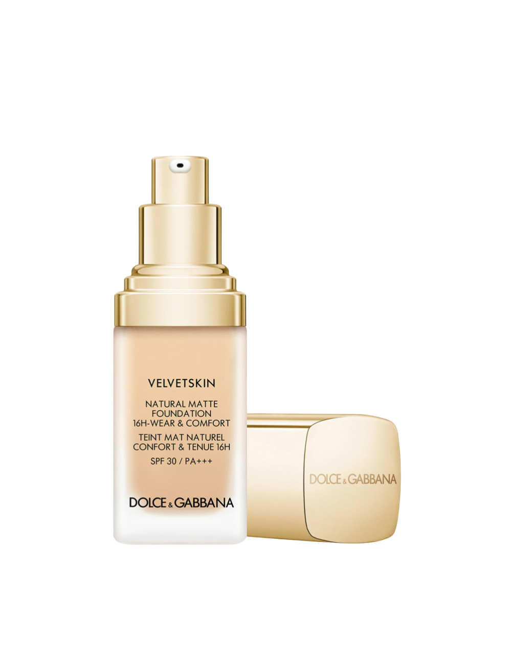 Dolce & Gabbana, Velvetskin, Matte, Liquid Foundation, 210, SPF 30, 30 ml