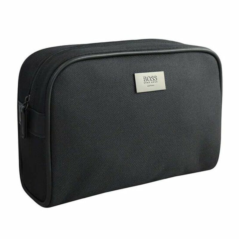Hugo Boss, Toiletry, Toiletry, GWP Textile Pouch, Black, 23 x 8 x 14 cm