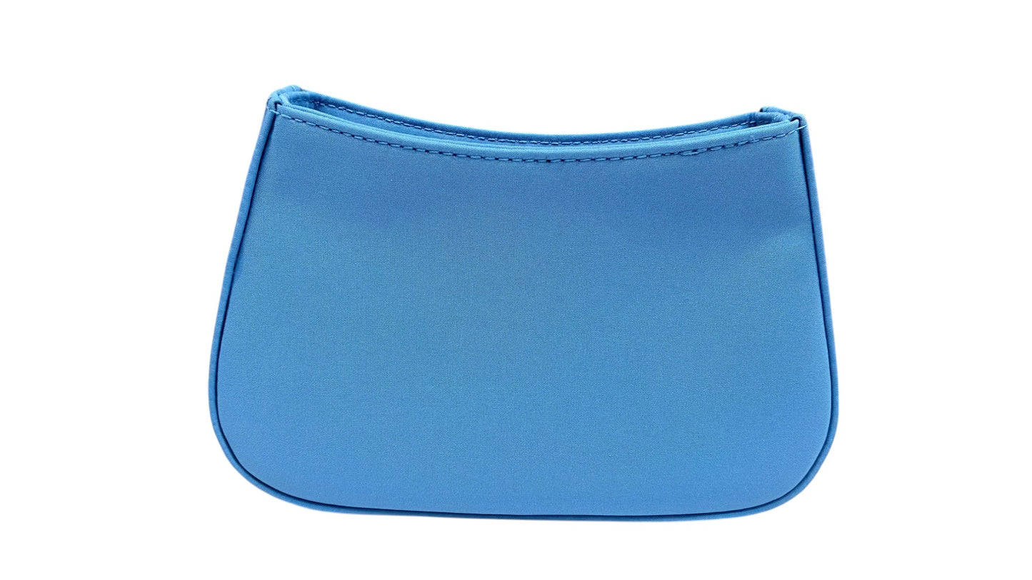 Lanvin, Lanvin, Textile Bag, Cosmetics, Turquoise, For Women, Small