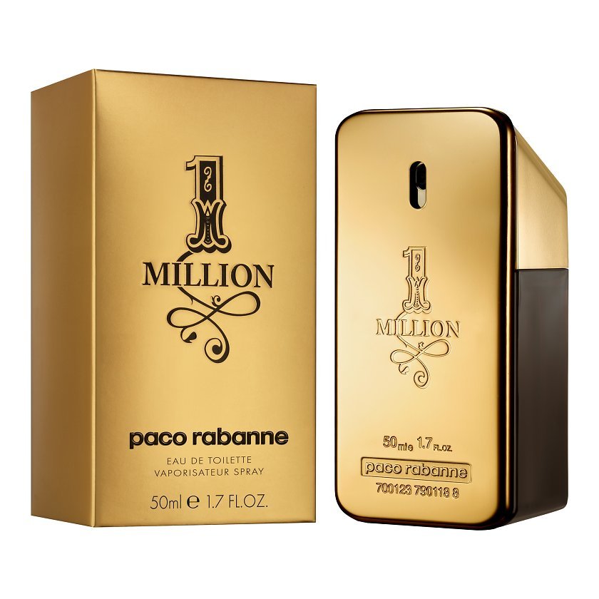 Paco Rabanne, 1 Million, Eau De Toilette, für Männer, 50 ml