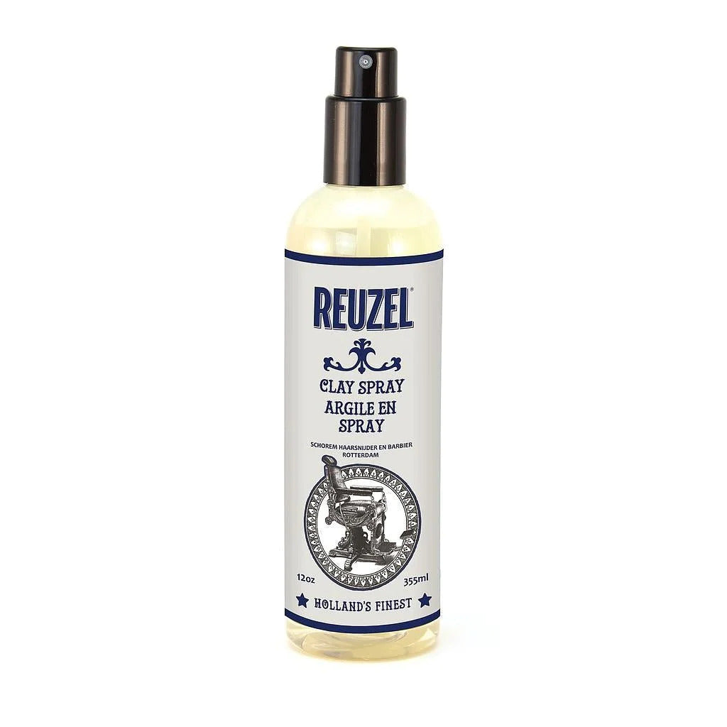 Reuzel, Clay, Argile, Hair Spray, For Definition & Texture, Light Hold, 355 ml
