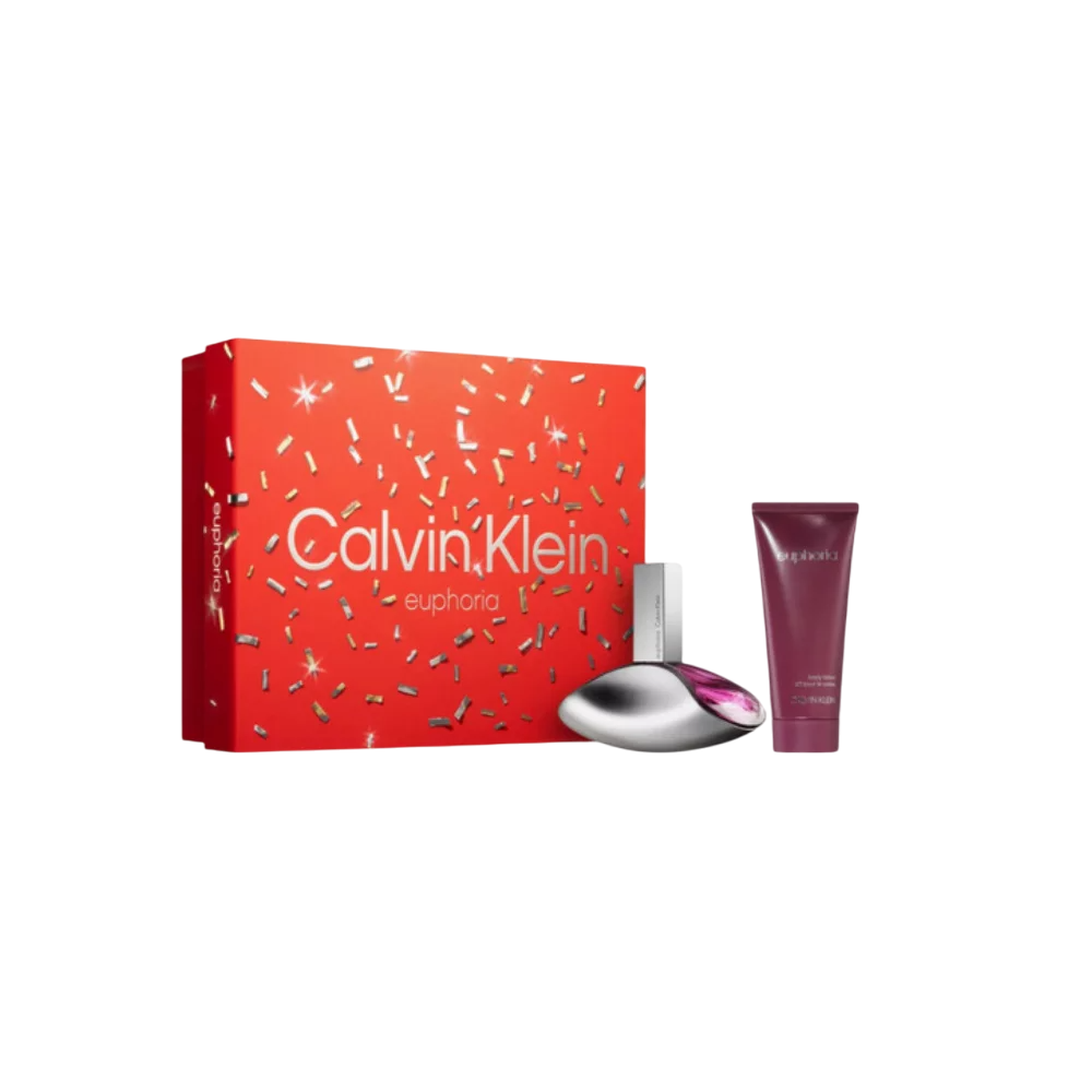 Set Calvin Klein: Euphoria, Eau De Parfum, For Women, 100 ml + Euphoria, Day & Night, Body Lotion, 100 ml