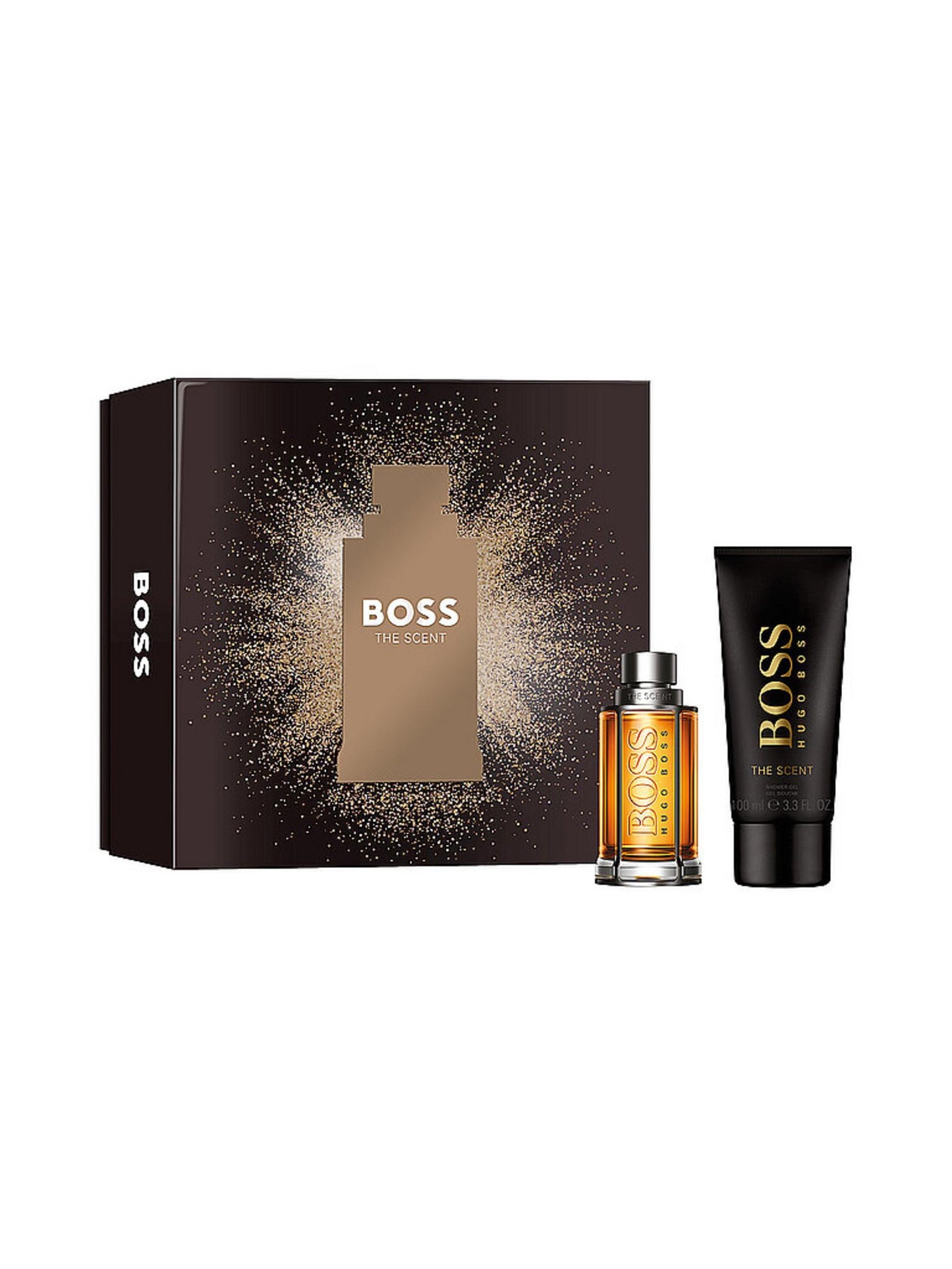 Set Hugo Boss: The Scent, Eau De Toilette, For Men, 50 ml + The Scent, Cleansing, Shower Gel, For All Skin Types, 100 ml