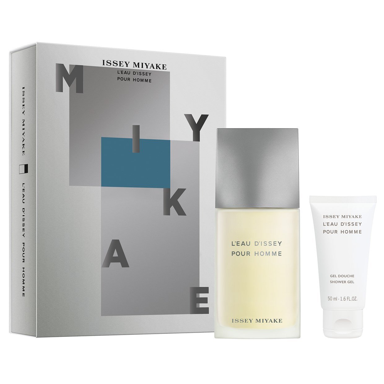 Set Issey Miyake: L'Eau d'Issey, Eau De Toilette, For Men, 75 ml + L'Eau d'Issey, Moisturizing, Shower Gel, For All Skin Types, 50 ml