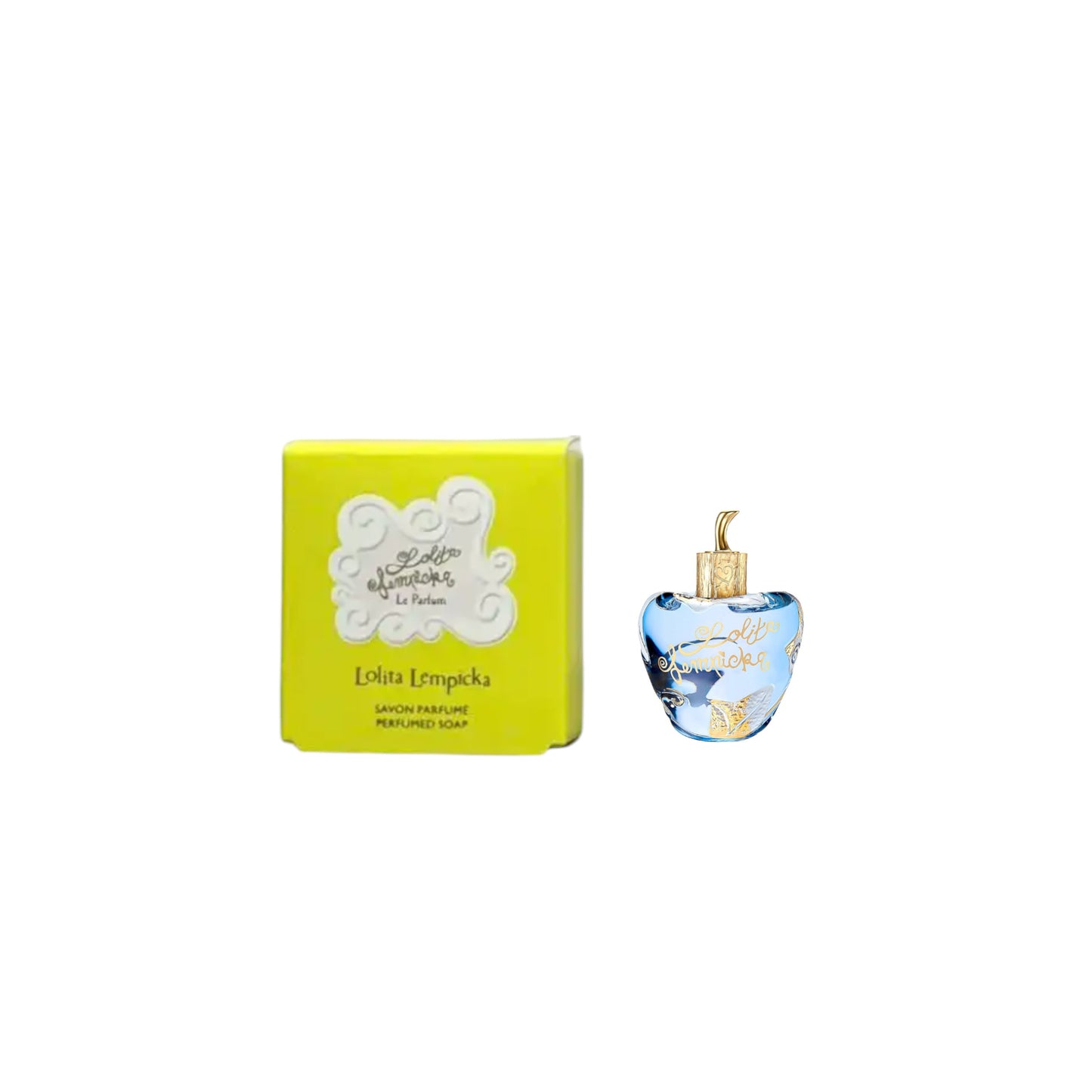 Set Lolita Lempicka: Le Parfum , Eau De Parfum, For Women, 5 ml + Le Parfum , Scented Soap Bar , 25 g *Miniature