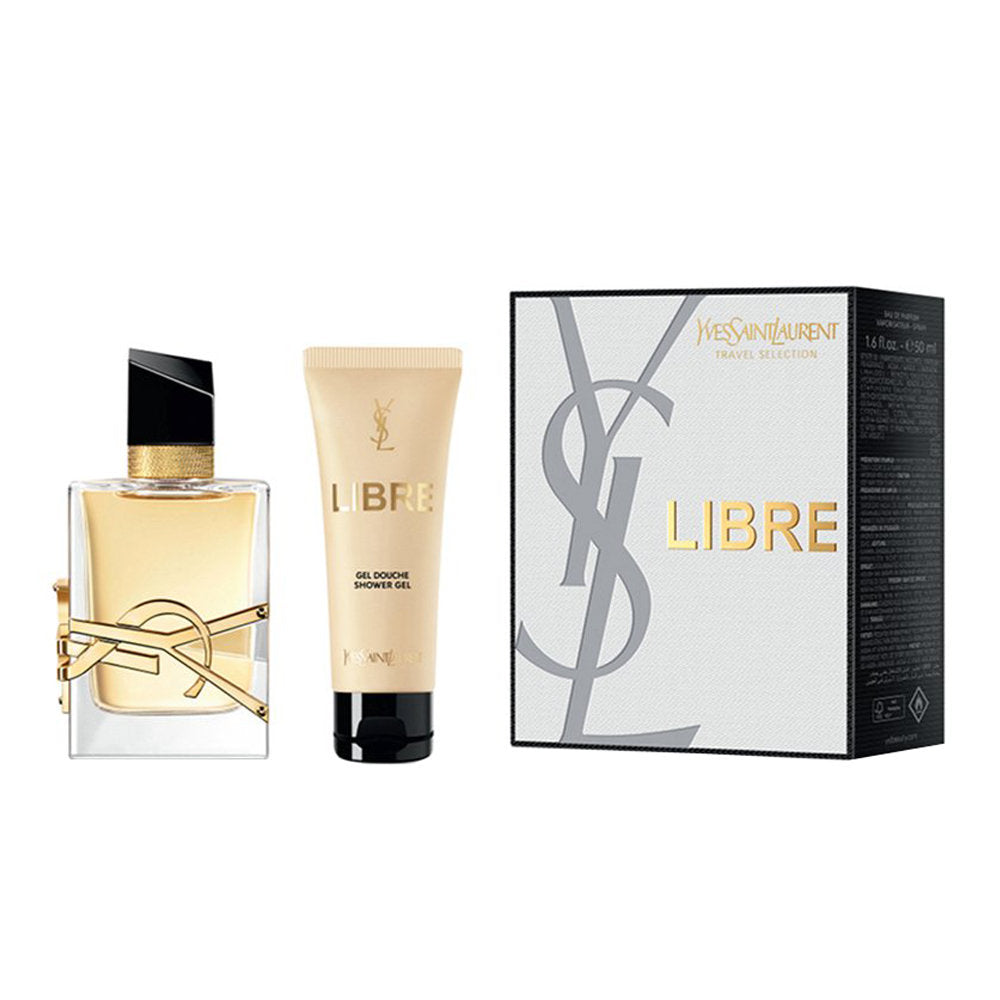 Set Yves Saint Laurent: Libre, Eau De Parfum, For Women, 50 ml + Libre, Shower Gel, Body, For All Skin Types, 50 ml