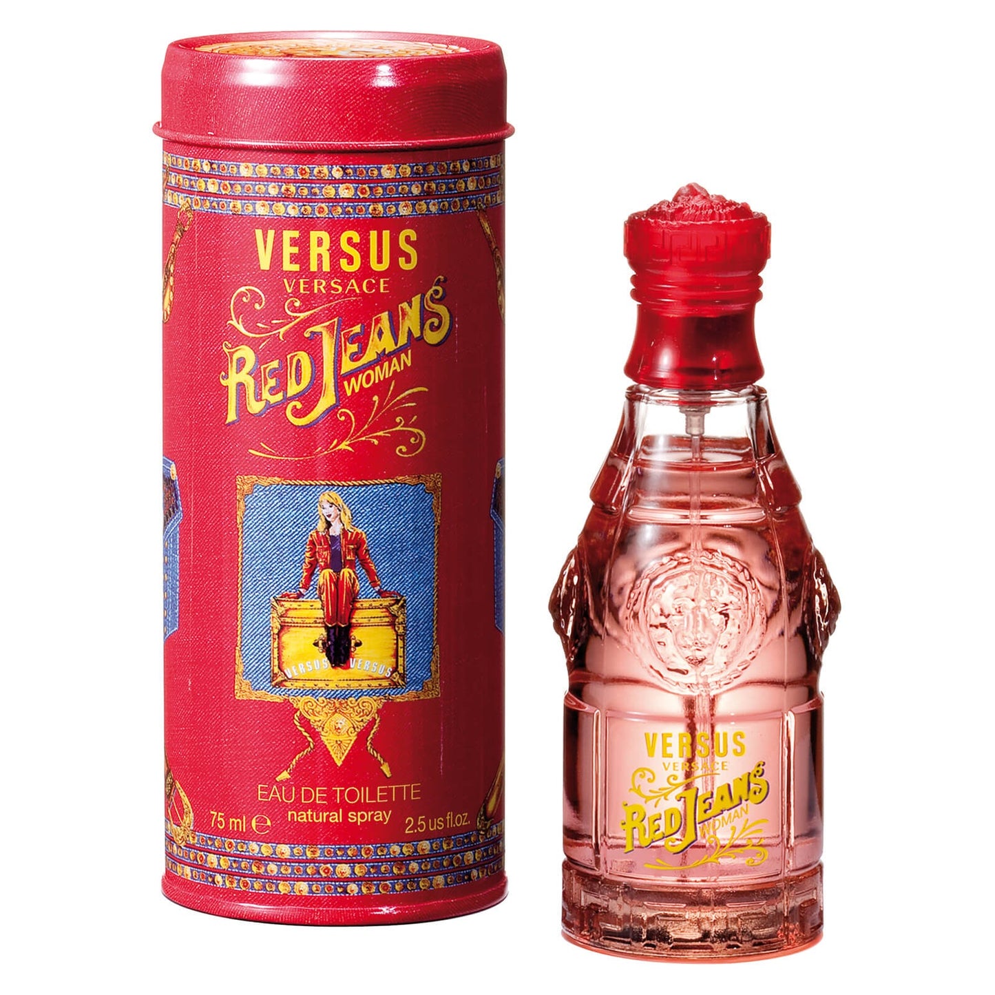 Versace, Red Jeans, Tualetes ūdens, Sievietēm, 75 ml