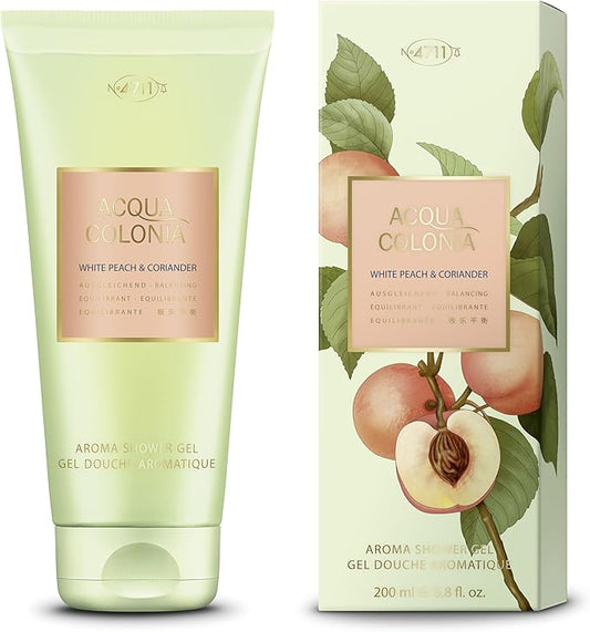 4711 Acqua Colonia White Peach and Coriander Shower Gel 200 ml