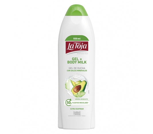 La Toja Avocado Cream Shower Gel 600ml