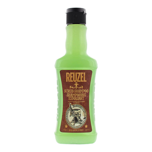 Reuzel, Scrub, Hair Treatment Shampoo, Deep Cleansing and Exfoliation, All Hair Types, 350 ml