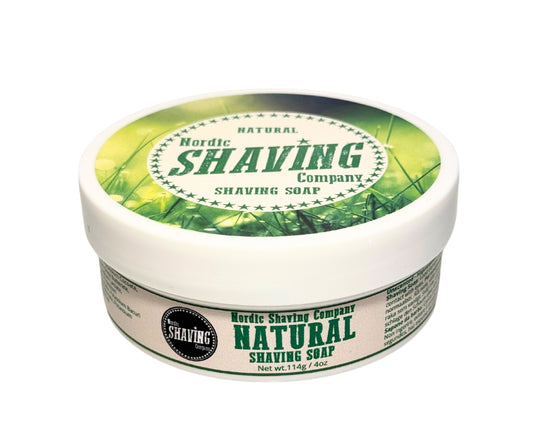 NSC Shaving Soap Natural Unscented 114 g