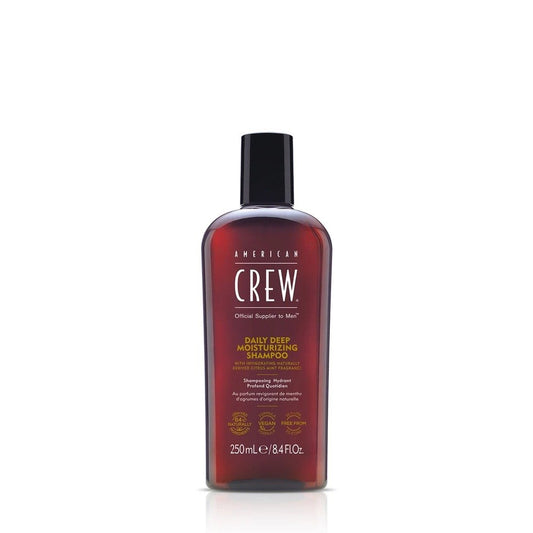 American Crew, Daily Deep Moisturizing, Vegan, Hair Shampoo, For Nourishing, 250 ml
