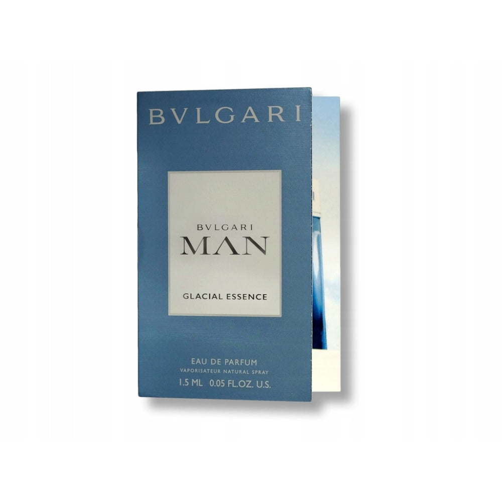 Bvlgari, Essenza Glaciale, Eau De Parfum, Uomo, 1,5 ml *Fiala