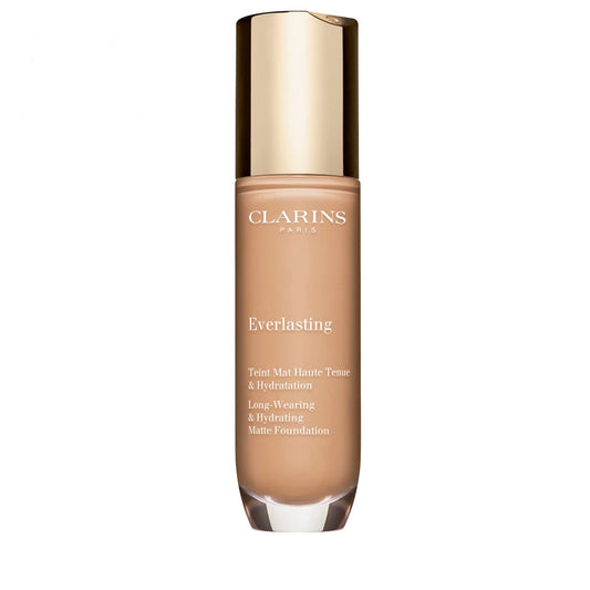 Clarins, Everlasting, Anti-Pollution, Liquid Foundation, 112.5W, Caramel Nude, 30 ml
