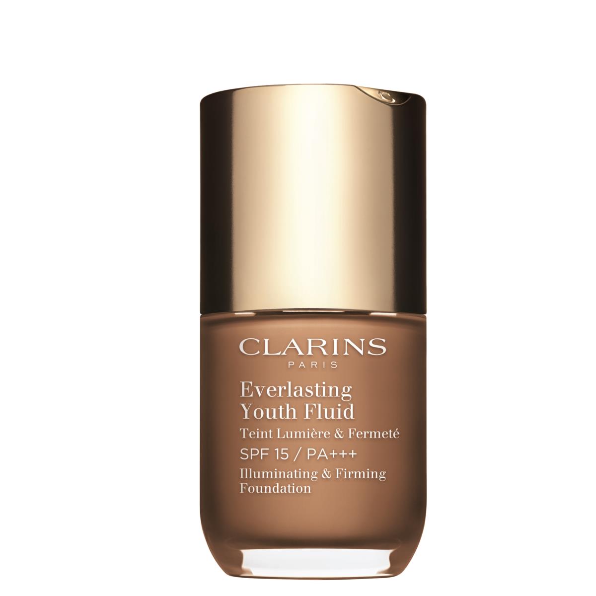 Clarins, Everlasting Youth, Šķidrais tonālais krēms, 115, Konjaks, SPF 15, 30 ml