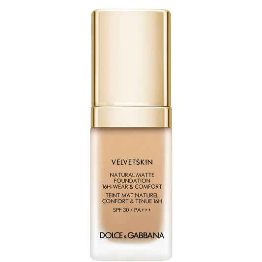 Dolce & Gabbana, Velvetskin, Matte, Liquid Foundation, 390, SPF 30, 30 ml