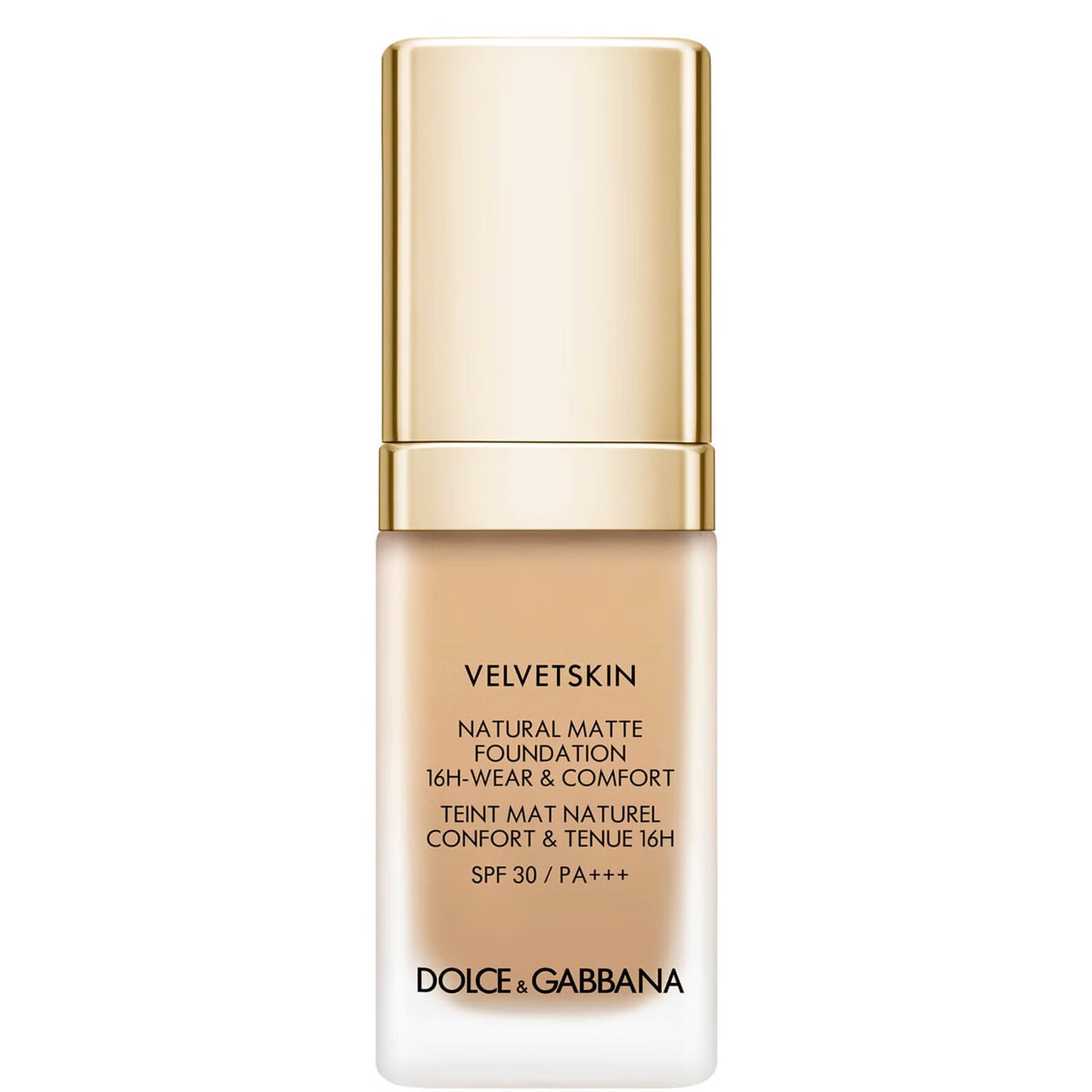 Dolce & Gabbana, Velvetskin, Mate, Base de maquillaje líquida, 335, FPS 30, 30 ml
