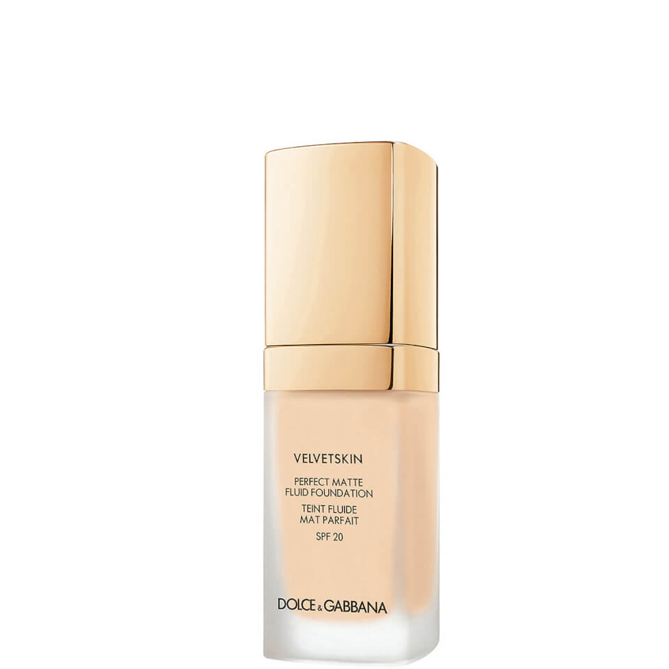 Dolce & Gabbana, Velvetskin, Mate, Base de maquillaje líquida, 60, FPS 20, 30 ml