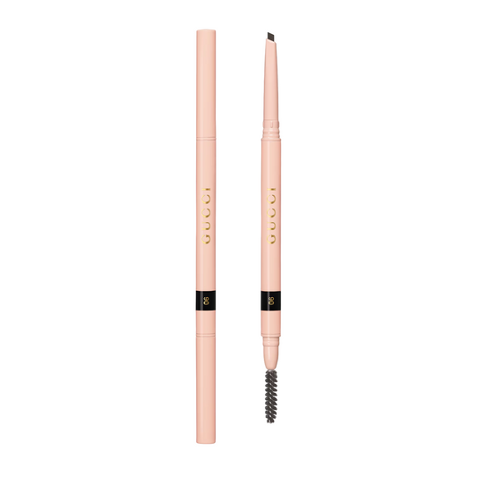 Gucci, Stylo A Sourcils, Waterproof, Double-Ended, Eyebrow Cream Pencil, 06, Noir, 0.09 g