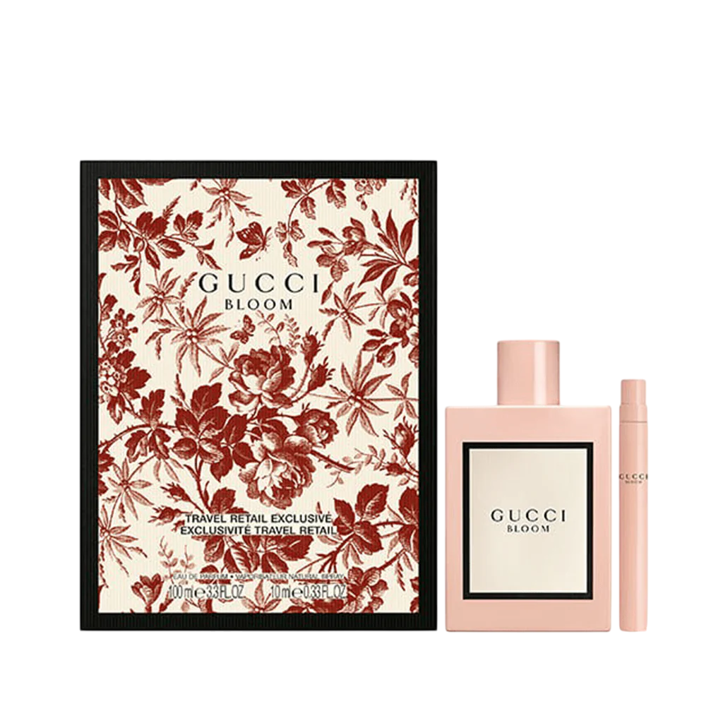 Komplet Gucci: Bloom, parfumska voda, za ženske, 100 ml + Bloom, parfumska voda, za ženske, 10 ml