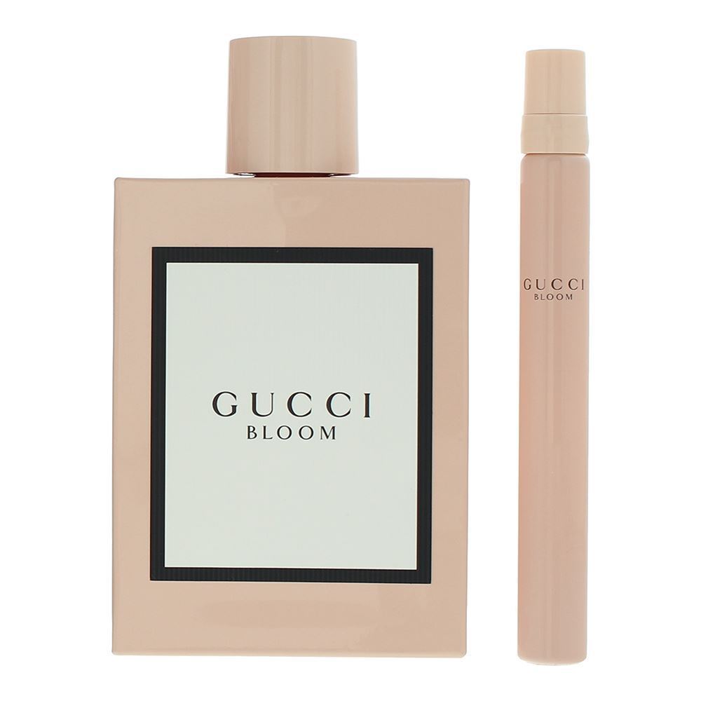 Set Gucci: Bloom, Eau De Parfum, för kvinnor, 100 ml + Bloom, Eau De Parfum, för kvinnor, 10 ml