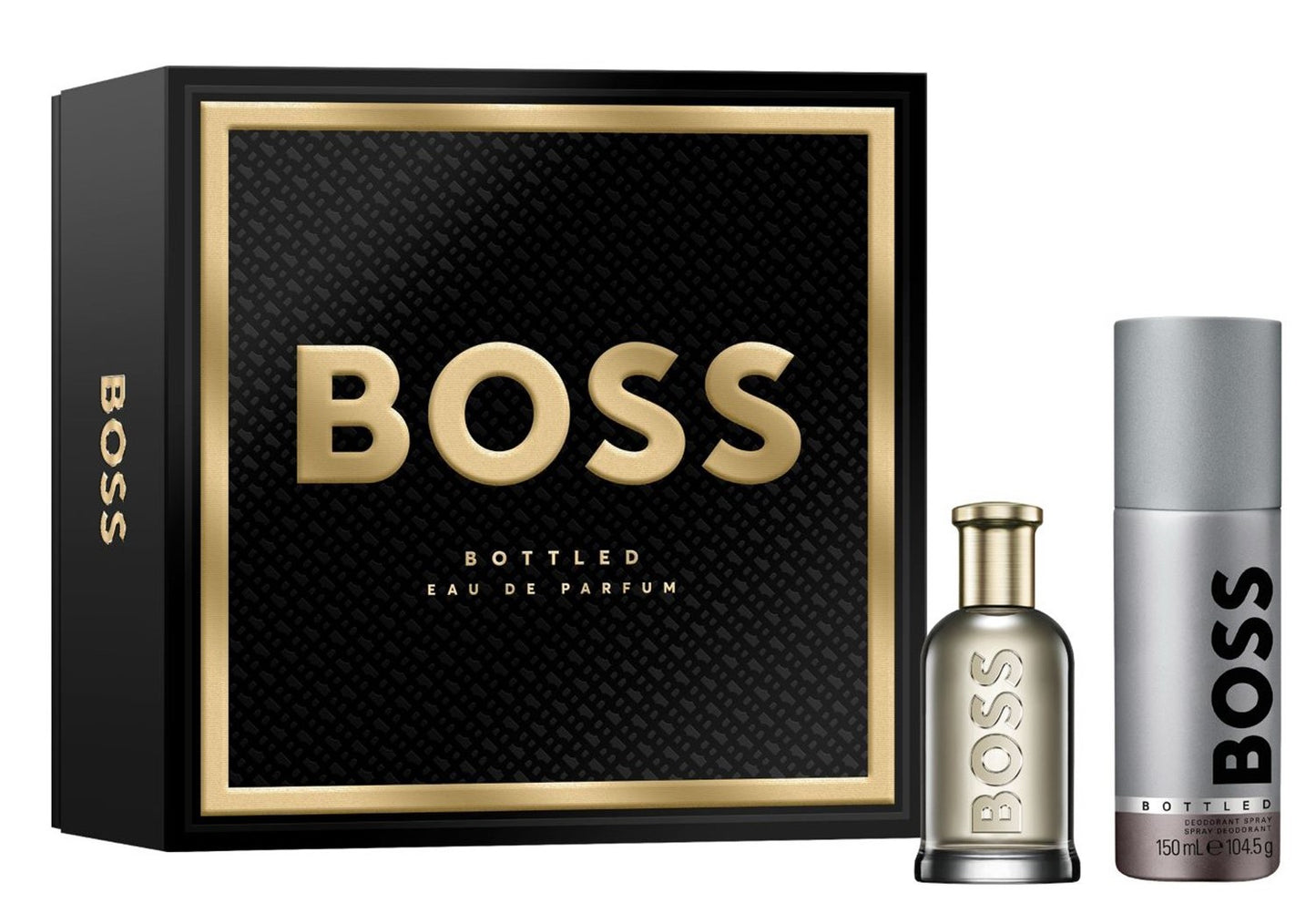 Set Hugo Boss: Boss Bottled, Eau De Parfum, For Men, 50 ml + Boss Bottled, Deodorant Spray, For Men, 150 ml