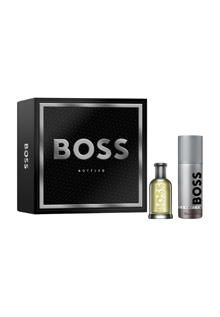 Set Hugo Boss: Boss Bottled, Eau De Toilette, For Men, 50 ml + Boss Bottled, Deodorant Spray, For Men, 150 ml
