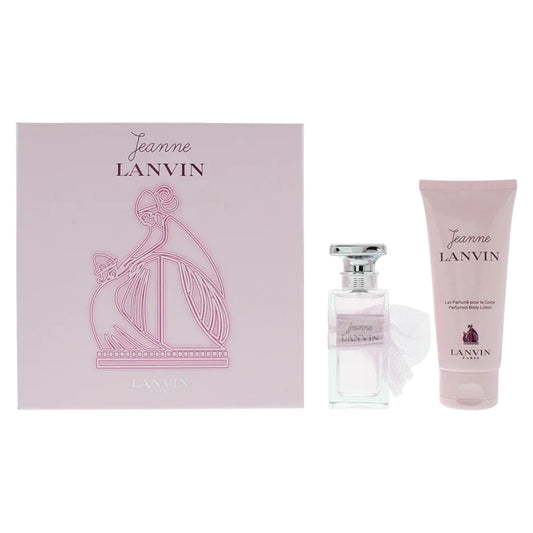 Set Lanvin: Jeanne Lanvin, Eau De Parfum, For Women, 50 ml + Jeanne Lanvin, Perfumed skin, Body Lotion, 100 ml