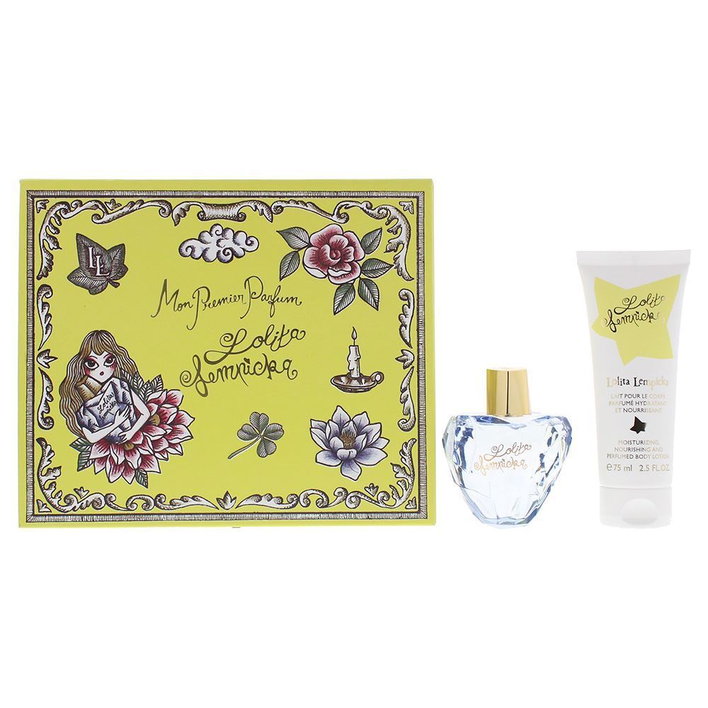 Set Lolita Lempicka:  Mon Premier Parfum, Eau De Parfum, For Women, 50 ml +  Mon Premier Parfum, Moisturizing, Body Milk, 75 ml