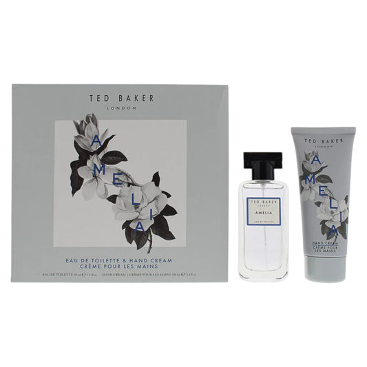 Set Ted Baker: Amelia, Eau De Toilette, For Women, 50 ml + Amelia, Hydrating, Hand Cream, 100 ml