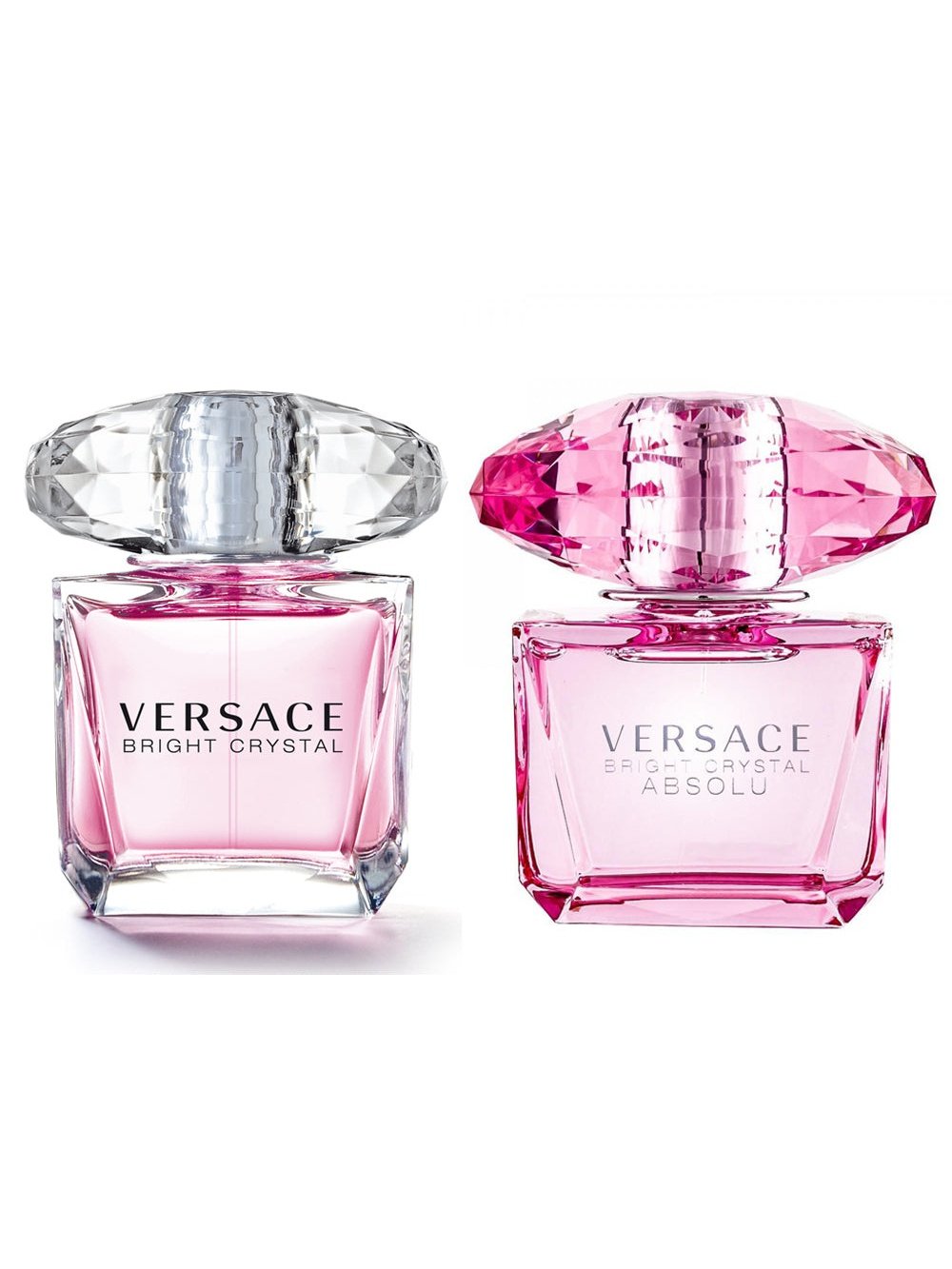 Súprava Versace: Bright Crystal Absolu, parfumovaná voda, pre ženy, 30 ml + Bright Crystal, toaletná voda, pre ženy, 30 ml