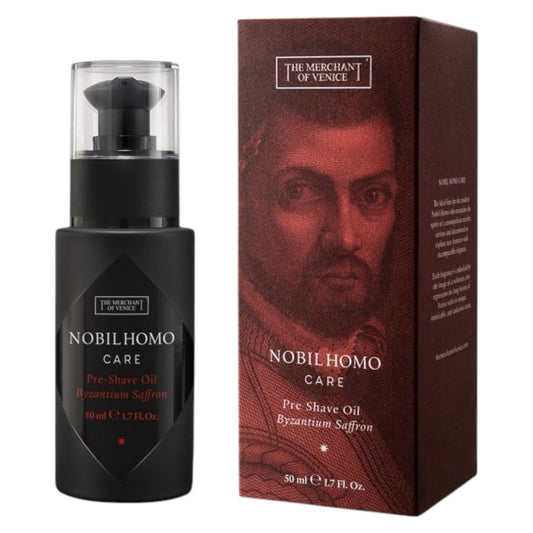 The Merchant Of Venice, Byzantium Saffron, Olive Oil, Moisturizing & Softening, Pre-Shaving Oil, 50 ml