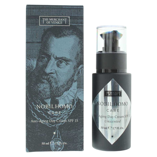 The Merchant Of Venice, Nobil Homo Care, Nourishing, Daily Use, Cream, Face, SPF 15, 50 ml